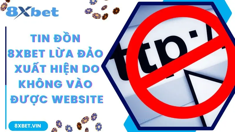 Tin đồn xuất hiện do website không vào được